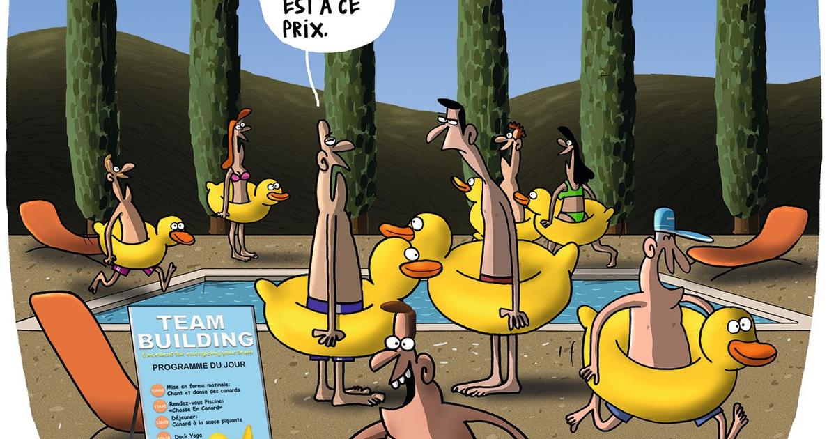 La Dictature Du Bonheur Au Travail Moquee En Dessins