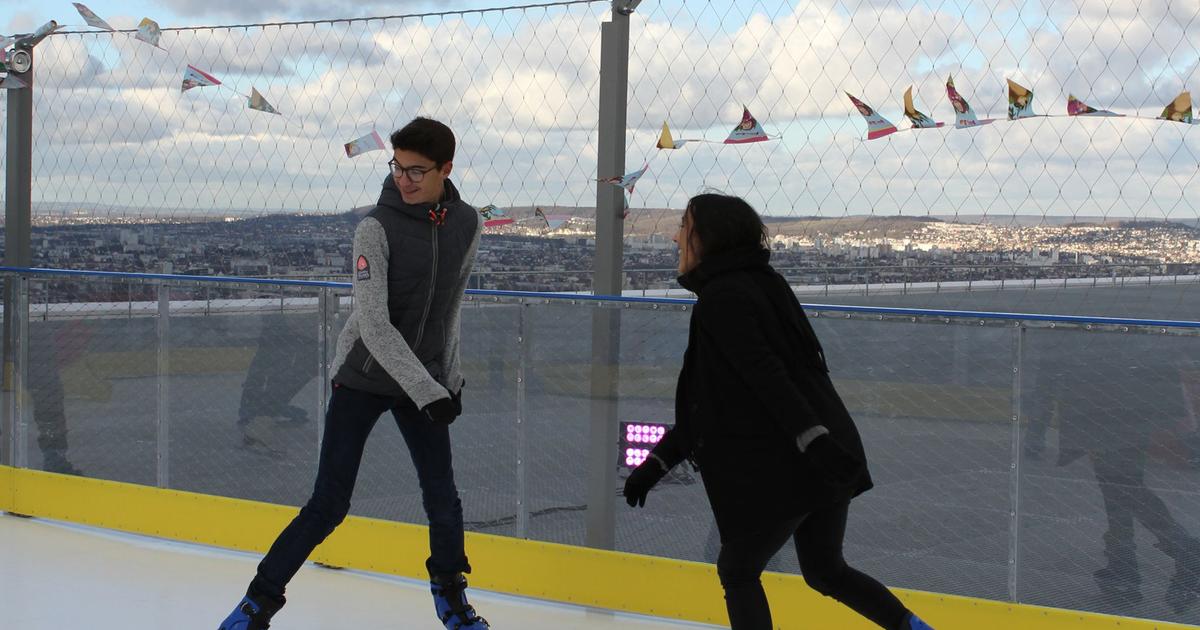 Patinoire de la Grande Arche milie Jolie les sorties r server