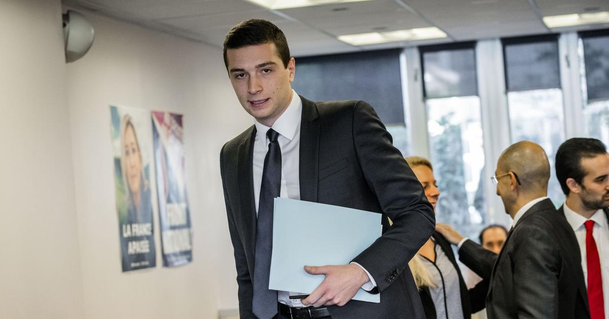 Européennes Jordan Bardella, tête de liste du RN