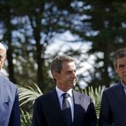 Sarkozy, Juppé et Fillon font l'union pour la photo à La Baule