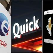 Chômeurs, Quick, iPhone 6S : le récap éco du jour