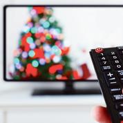 Télé et mobile à la fête pour Noël