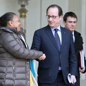 Hollande et Valls maintiennent Taubira malgré ses provocations