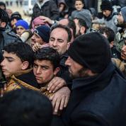 Les réfugiés d'Alep aux portes de la Turquie