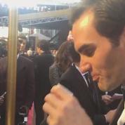 Quand Roger Federer s'offre un shot de tequila aux Oscars