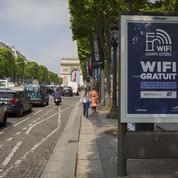 L'avenue des Champs-Élysées entièrement connectée au Wi-Fi gratuit