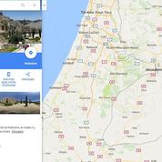 Polémique autour de la représentation de la Palestine sur Google Maps