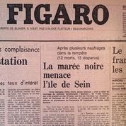 Octobre 1976 : l'île de Sein souillée par la marée noire