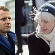 Françoise Hardy en marche avec Emmanuel Macron