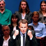 Emmanuel Macron se frotte les mains