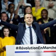 Le candidat Macron finit l'année en fanfare