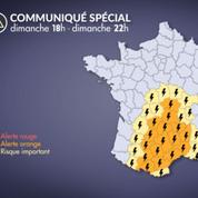 Orages : 16 départements en alerte ce dimanche
