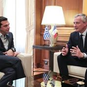 À Athènes, Bruno Le Maire joue les médiateurs sur la dette