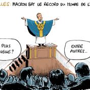 Le dessin d'Ixène sur le discours d'Emmanuel Macron à Versailles
