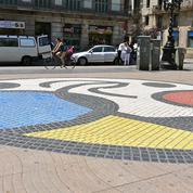 Attentat de Barcelone: l'art bat le pavé des Ramblas