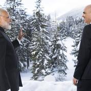 À Davos, l'Indien Narendra Modi se fait le chantre de la mondialisation