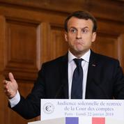 La Cour des comptes ne croit pas à la baisse du déficit promise par Emmanuel Macron