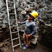 Mexique : découverte d'un temple dans une pyramide à la suite du séisme de septembre