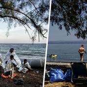 À Lesbos, les touristes sont de retour sur les plages où s'échouaient les réfugiés en 2015