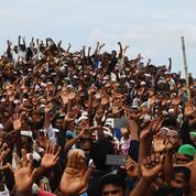«Nous demandons justice»: les Rohingyas manifestent un an après leur exode de Birmanie