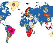 Le Real Madrid, club le plus recherché dans le monde sur Internet