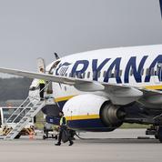 Un avion de Ryanair bloqué par l'État à Bordeaux pour se faire payer