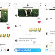 La messagerie d'Instagram se convertit aux messages vocaux