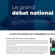 Grand débat national: le laborieux lancement de la plateforme de vœux