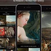 Une application immersive au cœur des œuvres des musées parisiens