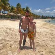 Les vacances inoubliables d'un jeune Anglais qui a tapé la balle avec Messi sur la plage