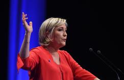 Marine Le Pen à Châteauroux ce samedi.