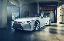 Lexus LC Convertible Concept, le deuxième élément
