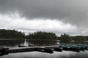 Le lac Matilda dans le parc naturel Tykö.