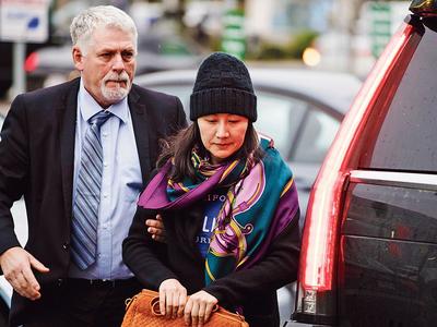 Meng Wanzhou, directrice financière de Huawei et fille du fondateur de l'entreprise, vit en liberté surveillée au Canada en attendant une possible extradition aux États-Unis.