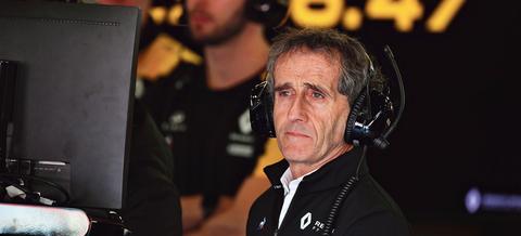 Alain Prost est aujourd'hui conseiller spécial pour l'écurie Renault de F1.