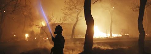 Incendies en Grèce : le gouvernement suspecte «des actes criminels»