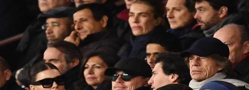 Leonardo Di Caprio et Mick Jagger au Parc des Princes pour PSG-Liverpool