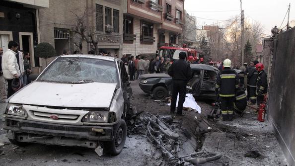 Le 12 janvier 2010, un physicien iranien est tué dans l'explosion d'une moto piégée à Téhéran. Un attentat attribué au Mossad.