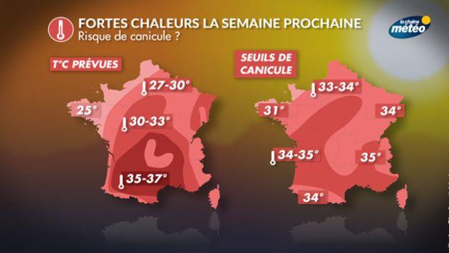 Une vague de chaleur attendue sur la France toute la semaine