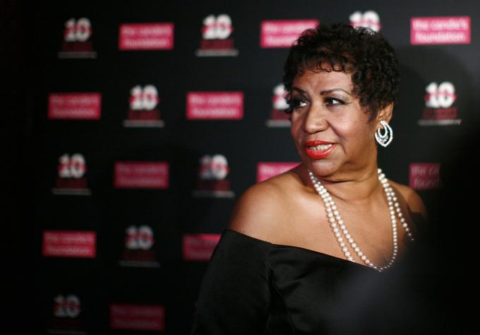 Malgré la maladie, Aretha Franklin (ici en 2011, lors d'un gala de charité) est restée fidèle à ses engagements sociaux.