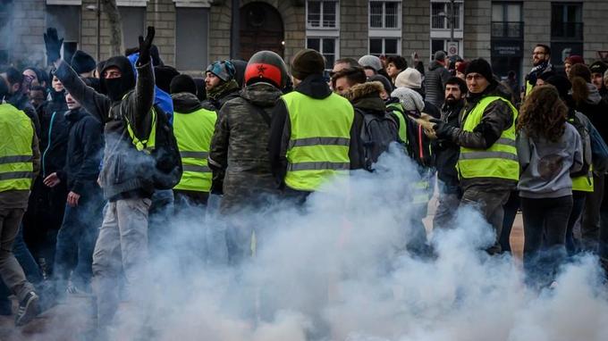 Acte V Des Gilets Jaunes 66000 Manifestants Beaucoup