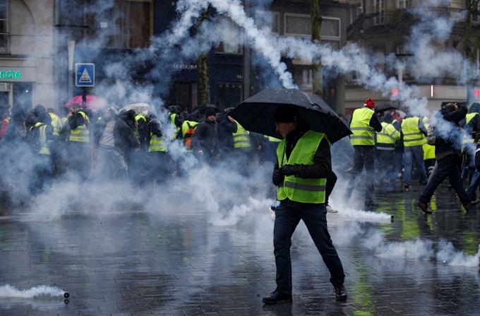 Acte V Des Gilets Jaunes 66000 Manifestants Beaucoup