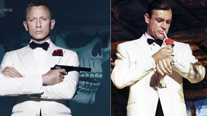 James Bond Daniel Craig Combien De Film Spectre : James Bond s'affiche à nouveau en smoking blanc