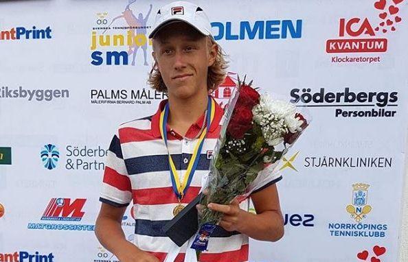 Le fils de Bjorn Börg champion de Suède des moins de 16 ans