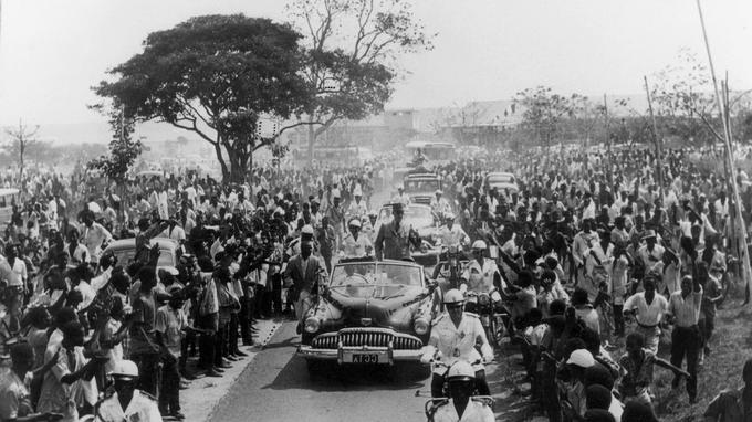 Le discours du général de Gaulle à Brazzaville le 24 août 1958