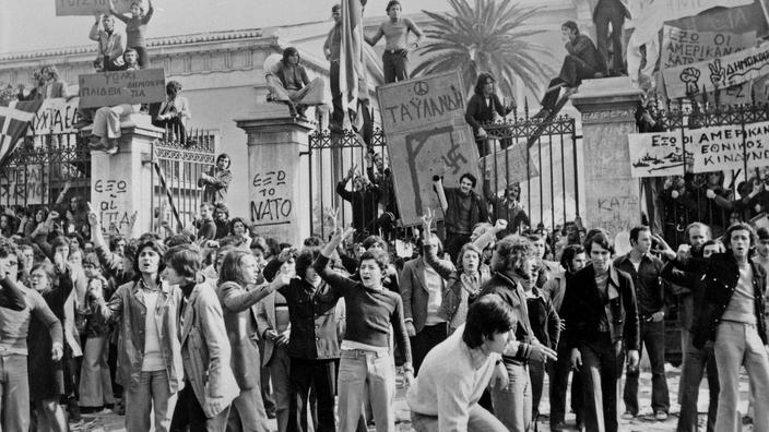 Il y a 50 ans , la dictature des colonels s'installait en Grèce