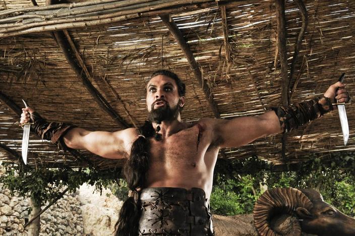 Khal Drogo, Dothraki (Jason Momoa).