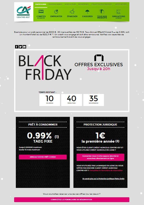 Pour Le Black Friday Les Banques Proposent Des Credits A La Consommation