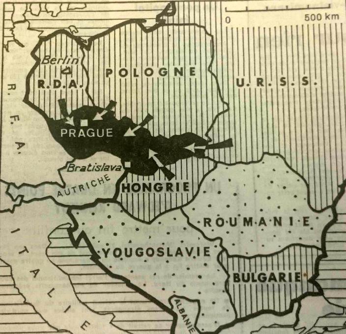 21 Aout 1968 Les Chars Du Pacte De Varsovie Envahissent La Tchecoslovaquie