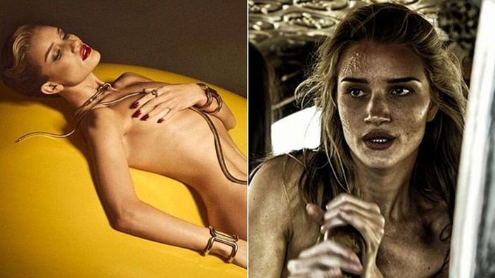 Rosie Huntington Whiteley Fait Decouvrir Lui Aux Americains